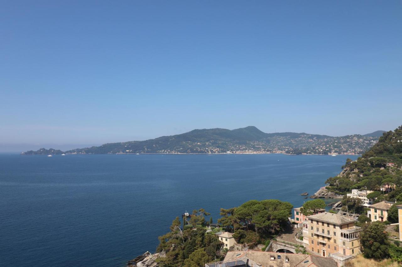 Apartamento Una Conchiglia Sul Mare Attico Vista Portofino Zoagli Exterior foto